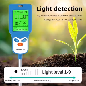 Medidor de Suelo Digital 6 en 1 (Function 6 in 1) 2